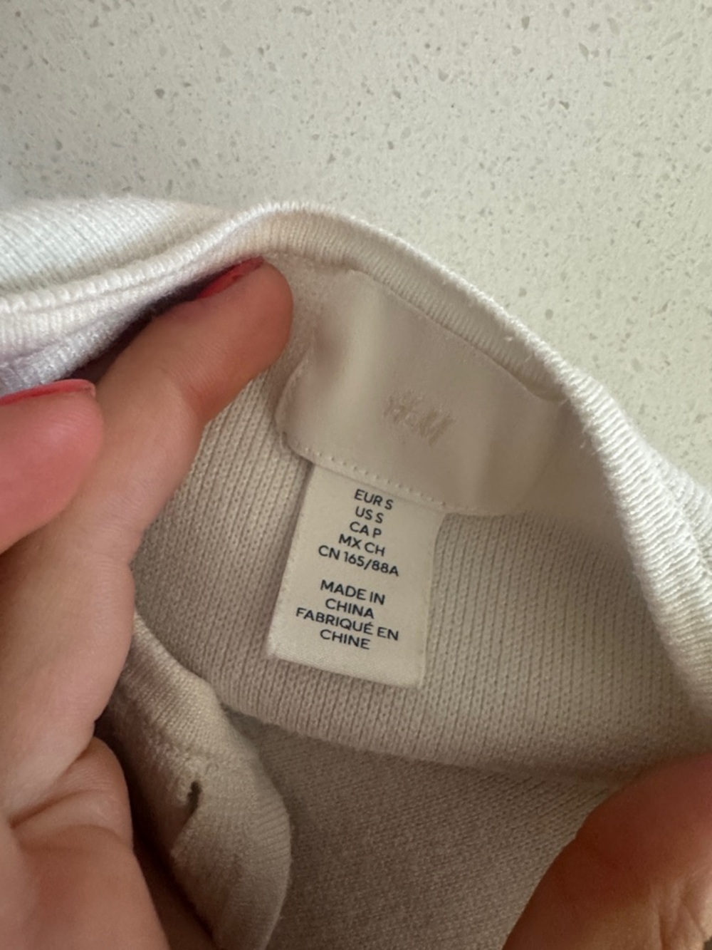 H&M Cream Cropped Button Jacket - Picture 4 of 4